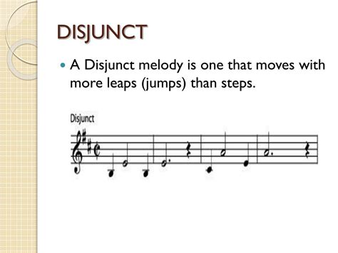 Disjunct Music Definition and its Multi-Layered Interpretation